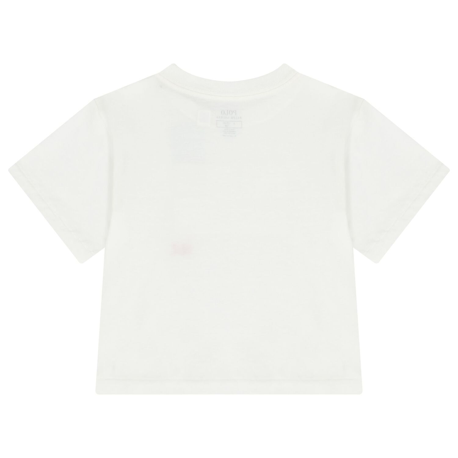 Girls White Flag T-Shirt, 1, hi-res