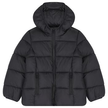iDO Girls Black Puffer Jacket, 1 Girls Black Puffer Jacket