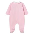 Baby Girls Pink Babygrow, 1, hi-res