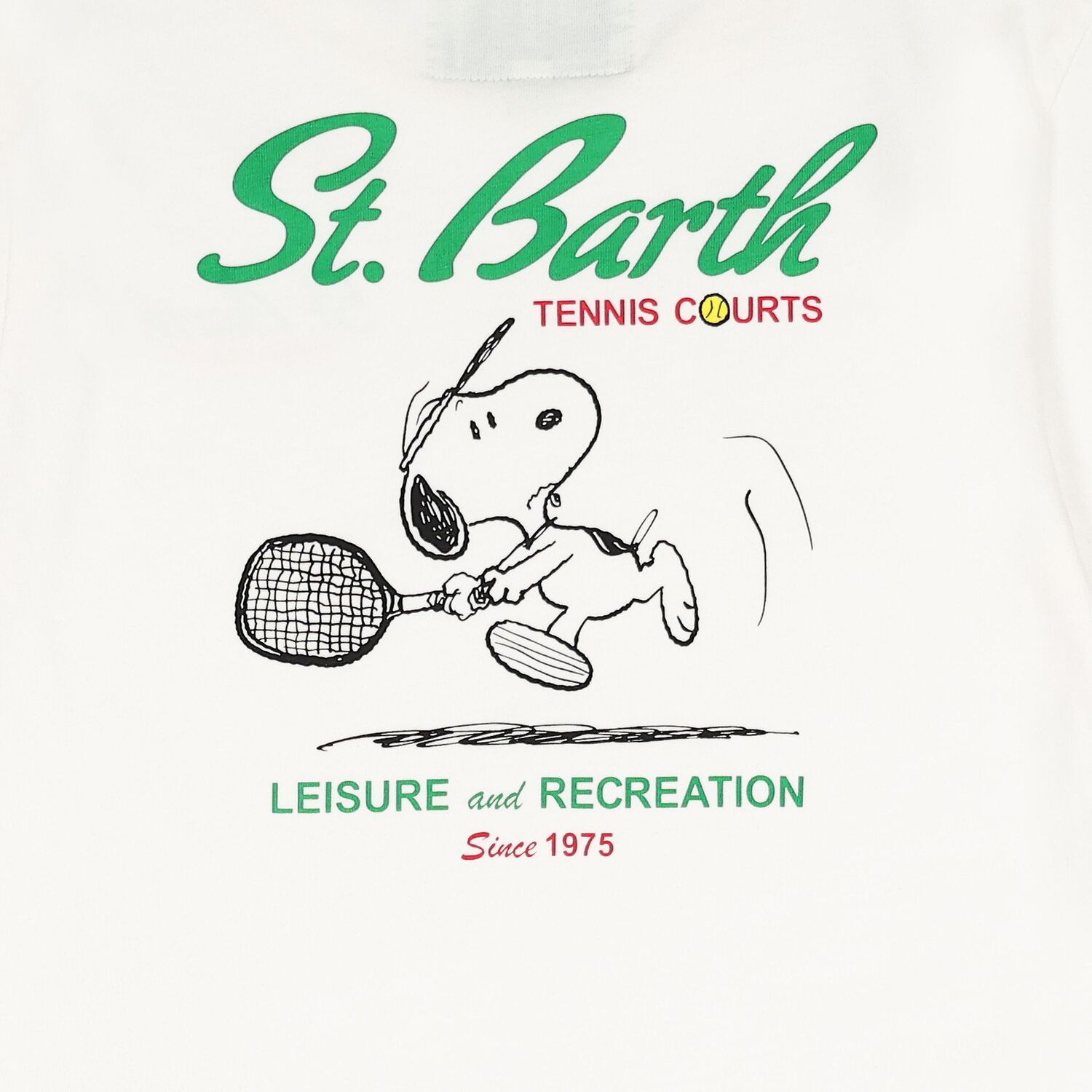 Boys Ivory Snoopy T-Shirt, 1, hi-res