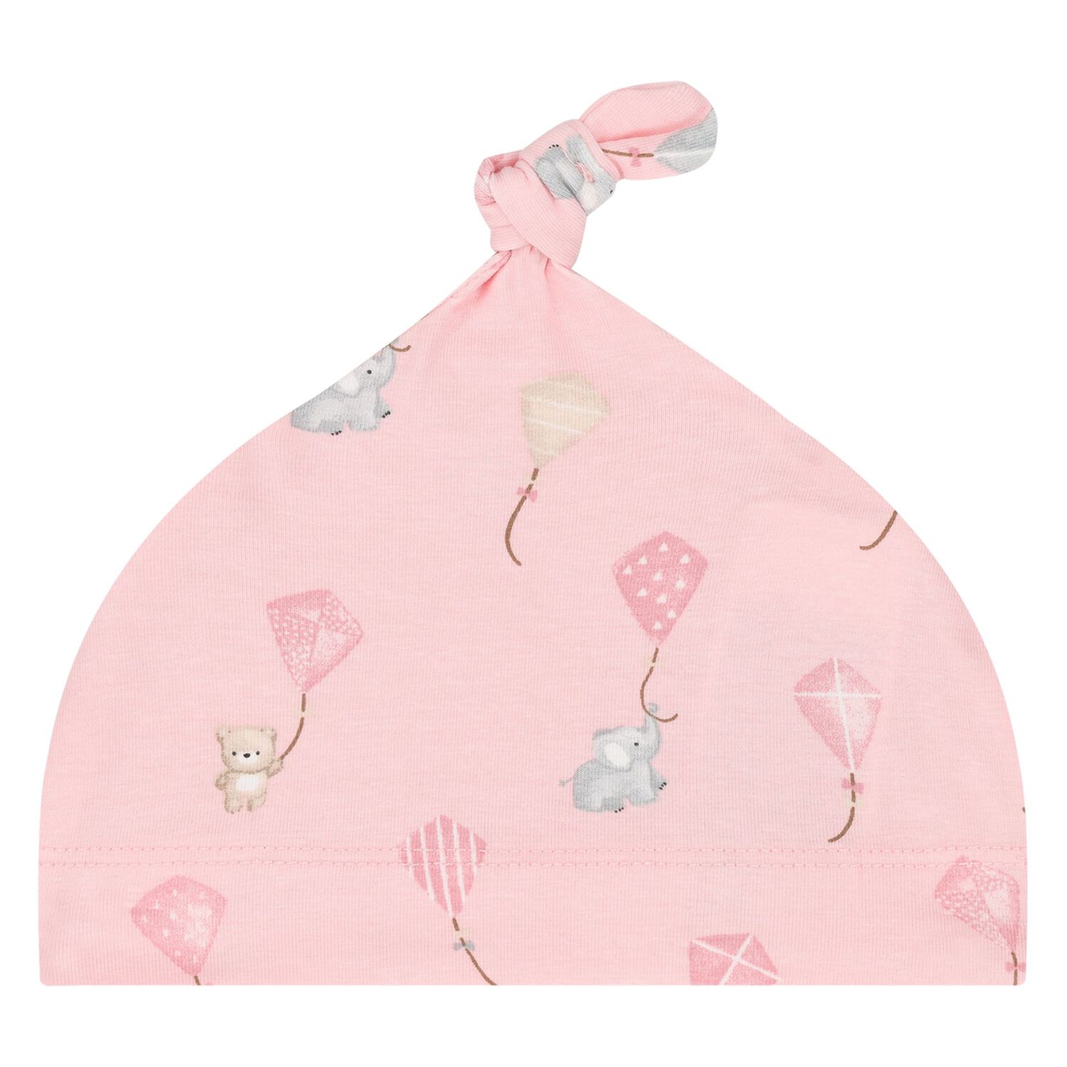 Baby Girls Pink Kite Babygrow & Hat Set, 3, hi-res