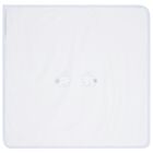 Baby Boys Ivory & Blue Rabbit Blanket, 1, hi-res