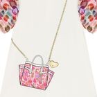 Younger Girls Ivory Crossbody Bag Dress, 1, hi-res