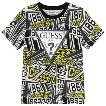 Boys Multi-Coloured Logo T-Shirt