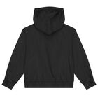 Boys Black Logo Jacket, 1, hi-res