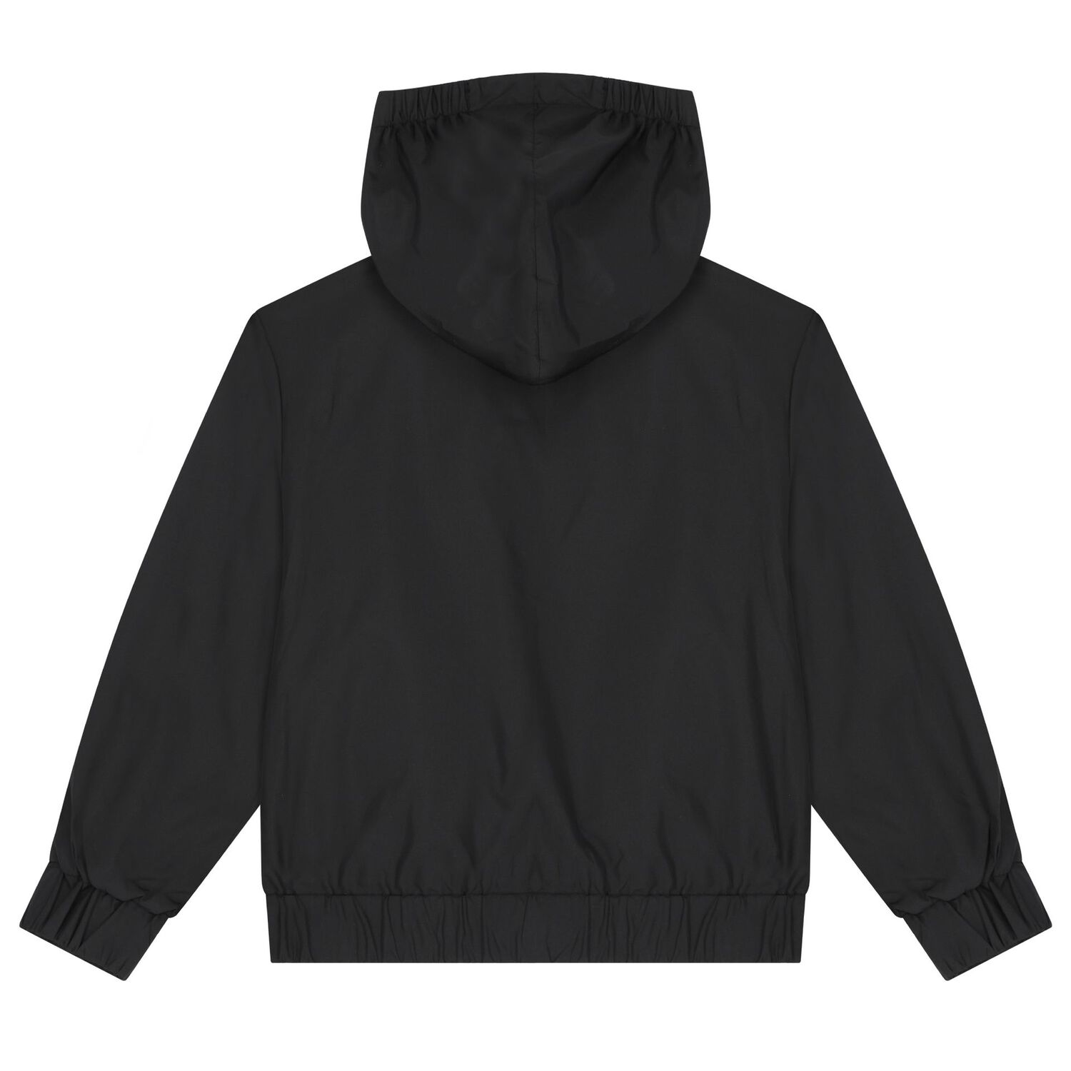 Boys Black Logo Jacket, 1, hi-res