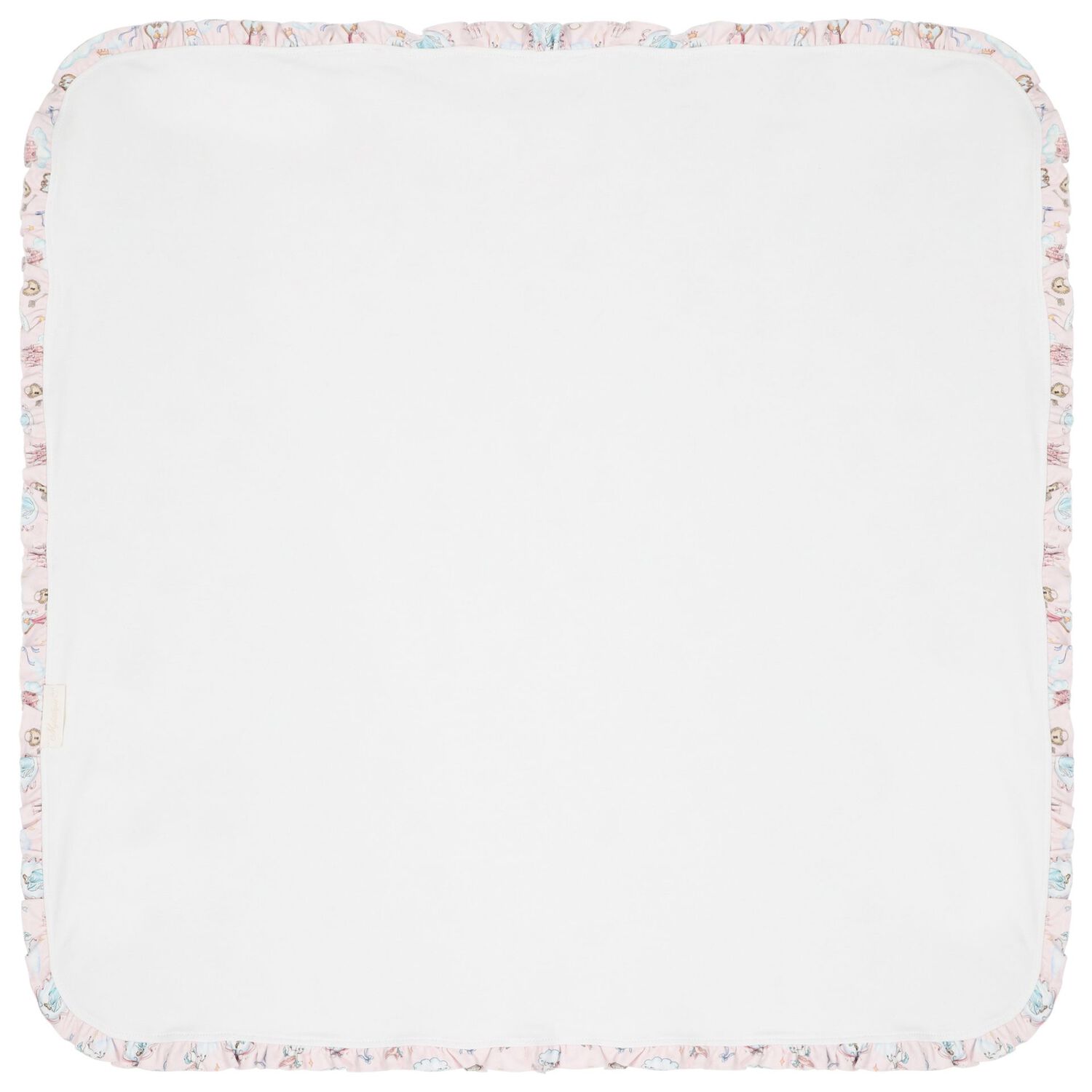 Baby Girls Pink Princess Blanket, 1, hi-res