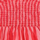 Girls Pink Striped Smocked Dress Set, 3, hi-res