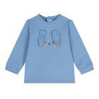 Baby Boys Blue & White (2 Piece Babygrow), 1, hi-res