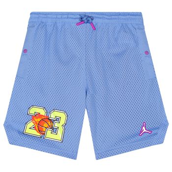 Girls Blue Jordan Shorts