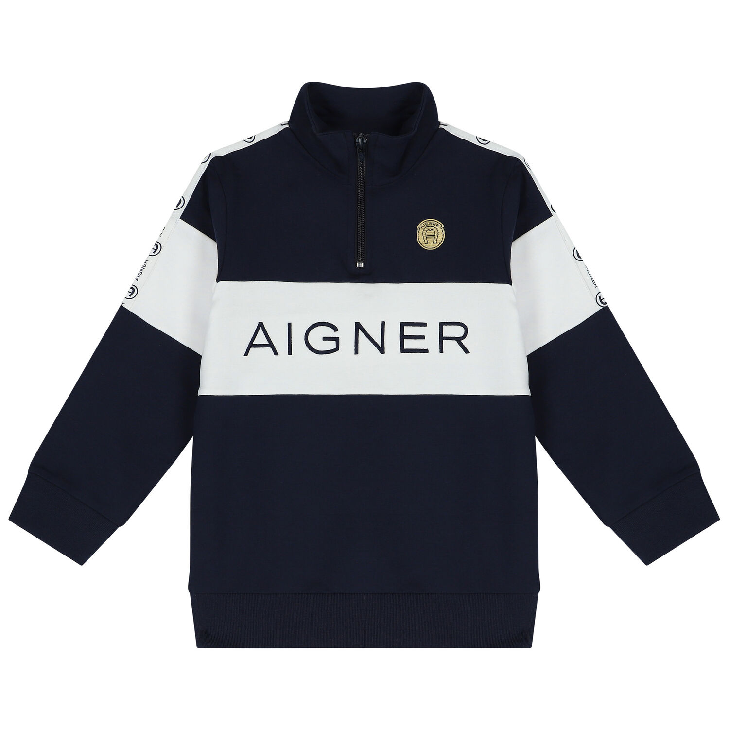 Boys Navy Blue Logo Tracksuit, 1, hi-res image number null