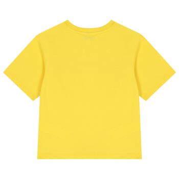 Boys Yellow Logo T-Shirt