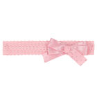 Baby Girls Pink Bow Pre Walker Shoes Set, 1, hi-res