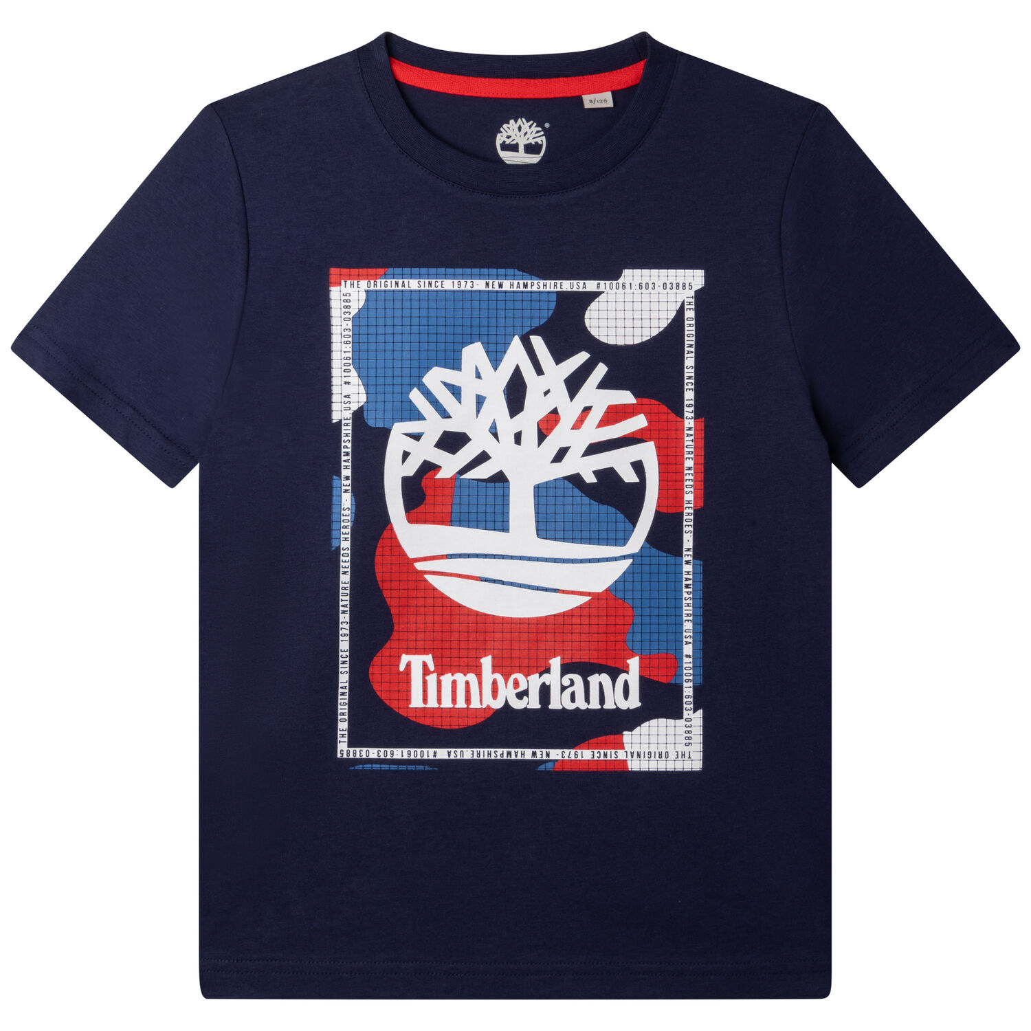 Boys Navy Logo T-Shirt, 2, hi-res image number null
