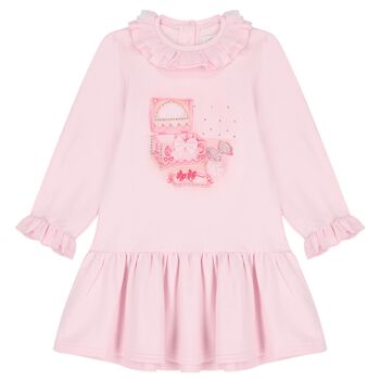 Girls Pink Jewellery Box Dress