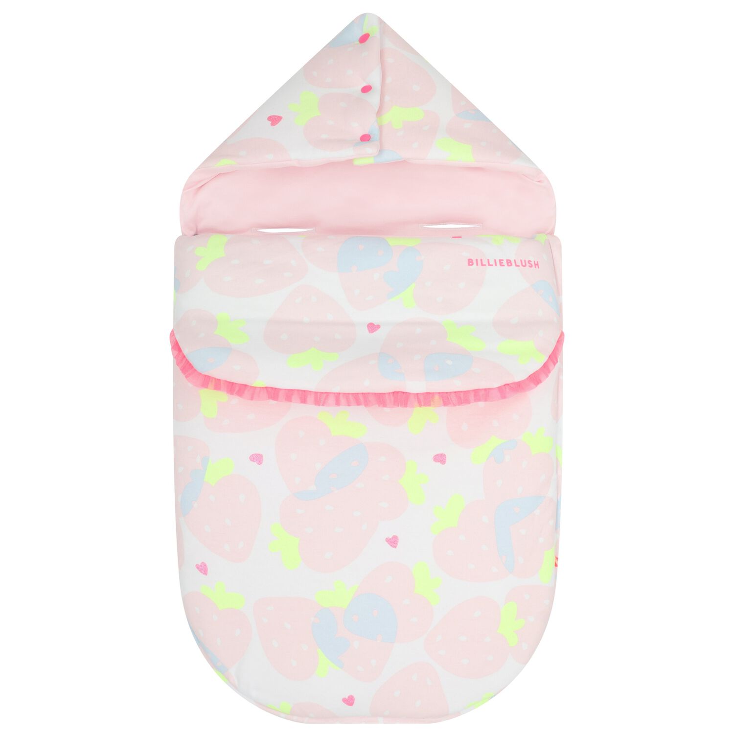 Baby Girls Pink Strawberry Nest, 1, hi-res