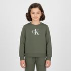 Green Logo Younger Tracksuit, 7, hi-res