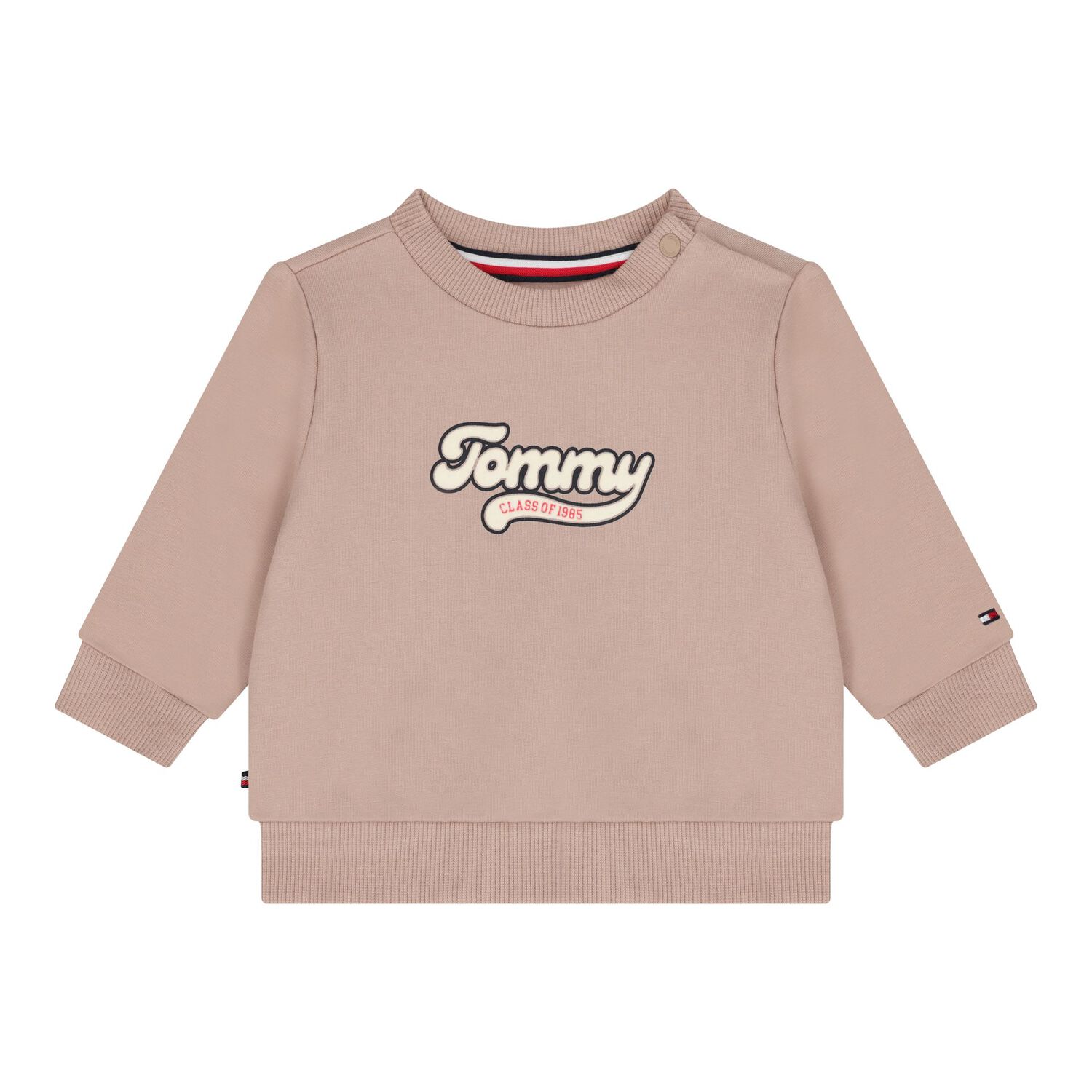 Baby Boys Beige Logo Tracksuit , 2, hi-res