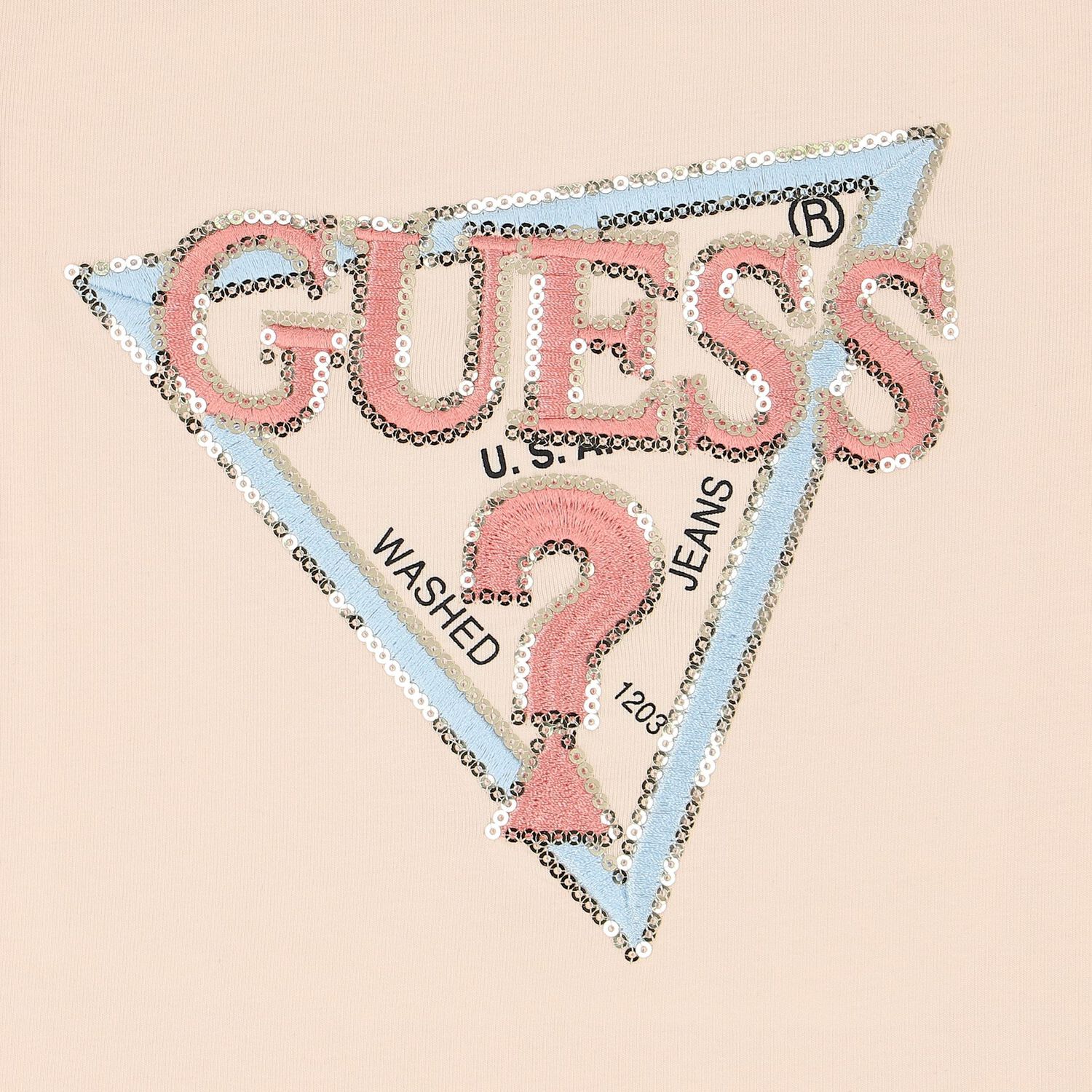 Girls Pink Logo T-Shirt, 3, hi-res image number null