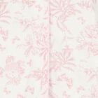 Baby Girls Ivory & Pink Toile Du Jouy Babygrow, 1, hi-res
