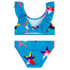 Girls Blue Stars Bikini, 1, hi-res