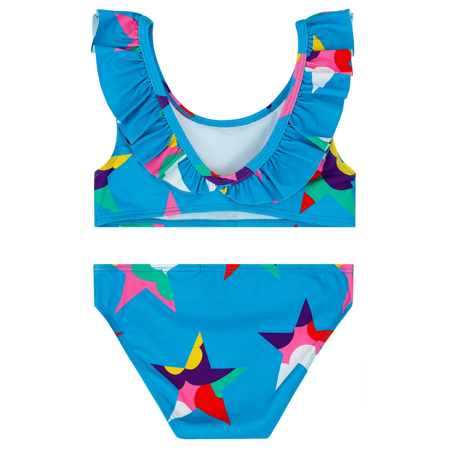 Girls Blue Stars Bikini, 1, hi-res image number null