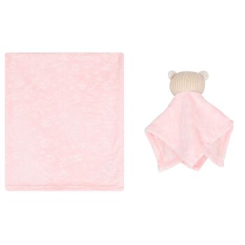 Baby Girls Pink Blanket Gift Set