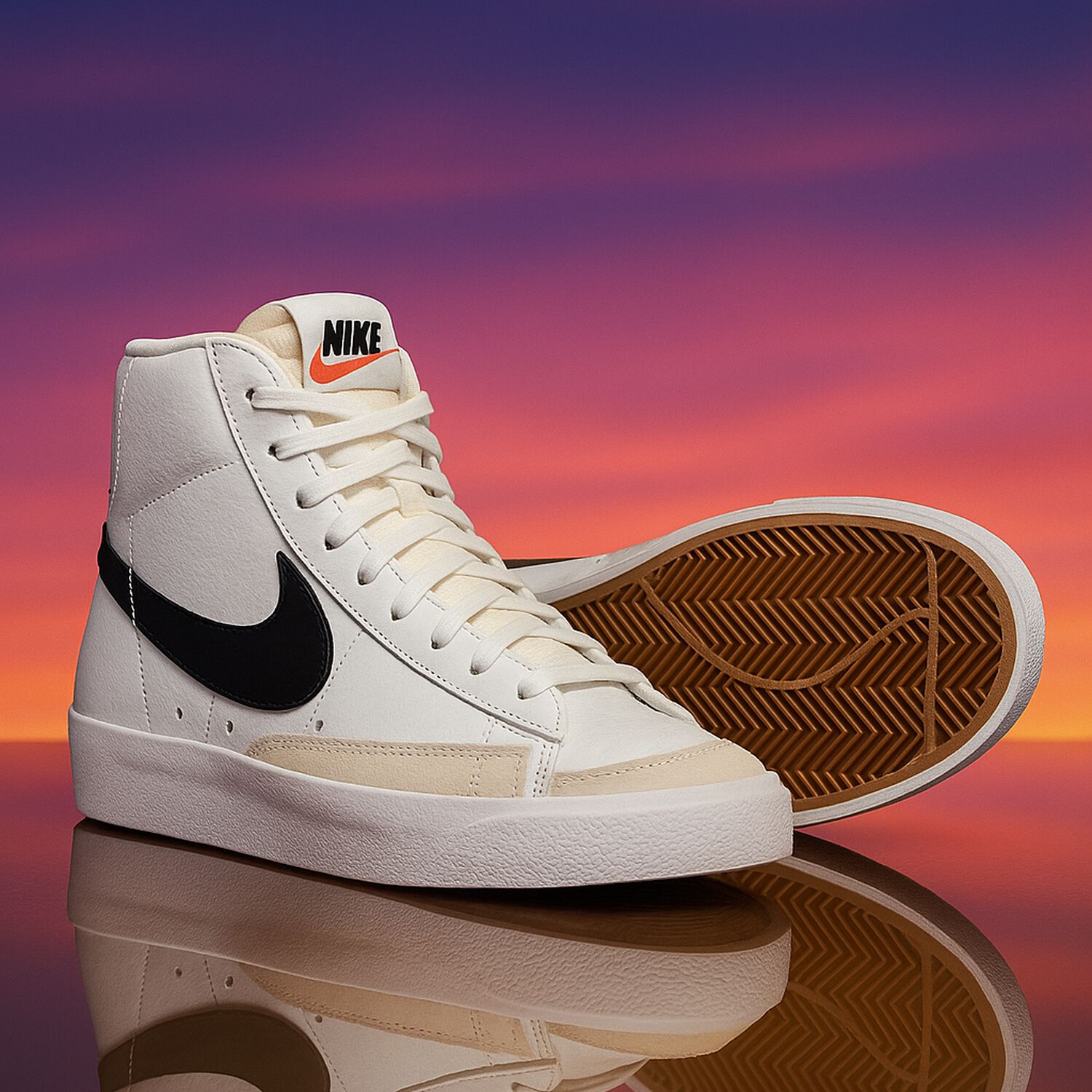 White Blazer Mid '77 Trainers, 1, hi-res