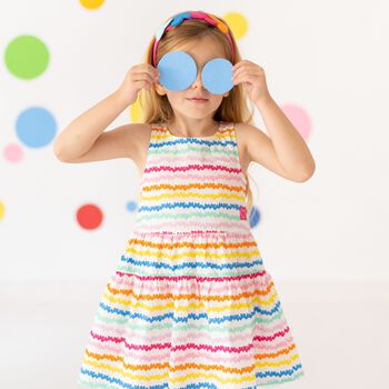 Girls Multi-Coloured Heart Dress