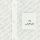 Younger Boys White Logo Shirt, 1, hi-res