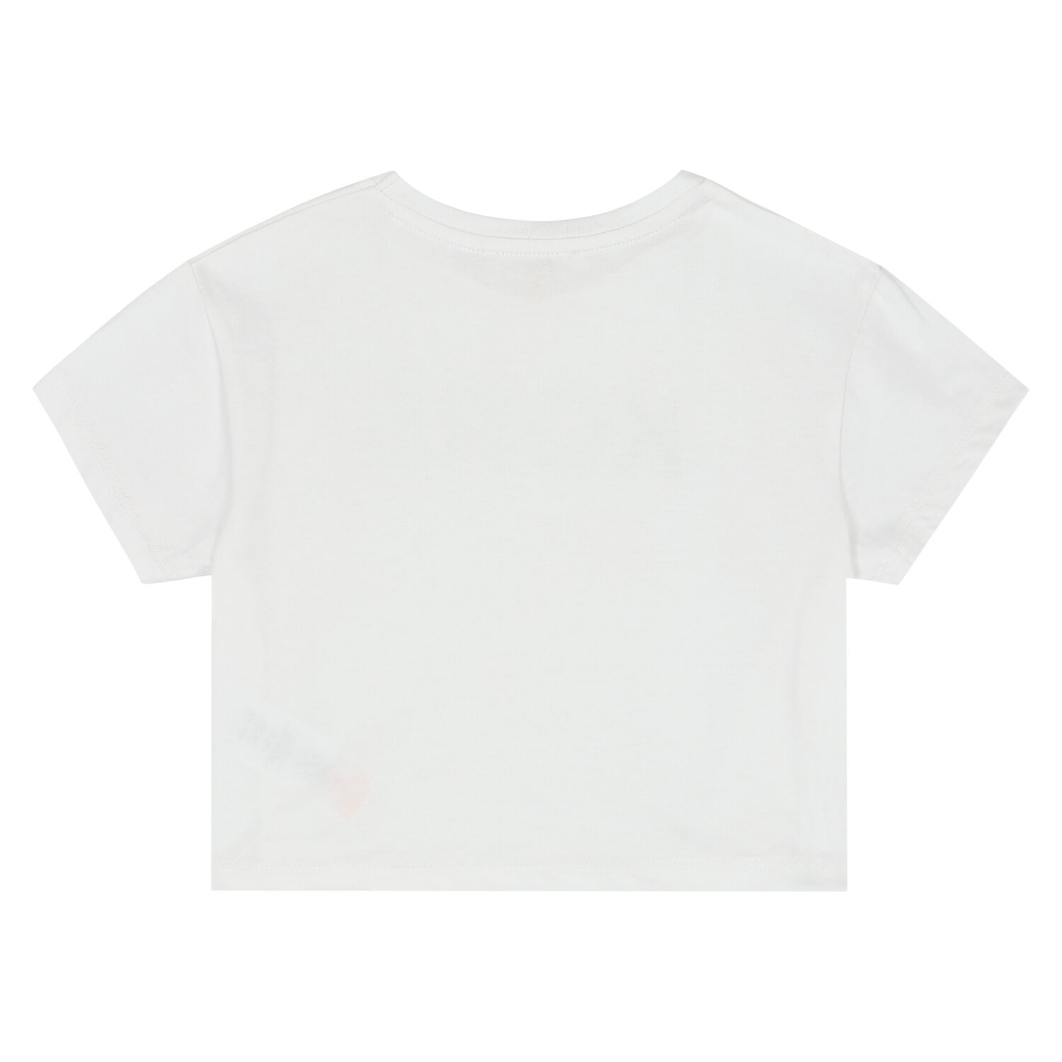 Girls White Logo T-Shirt, 1, hi-res