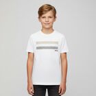 Boys White Logo T-Shirt, 2, hi-res