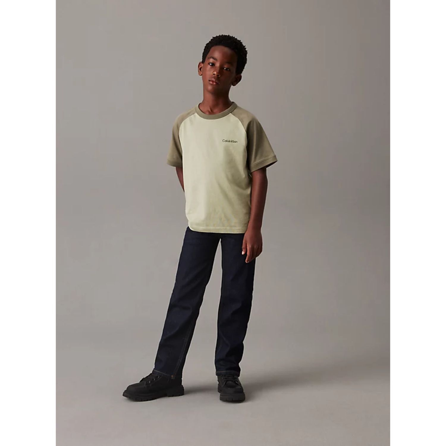 Boys Green Logo T-Shirt, 1, hi-res image number null