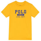 Boys Yellow Logo T-Shirt, 1, hi-res