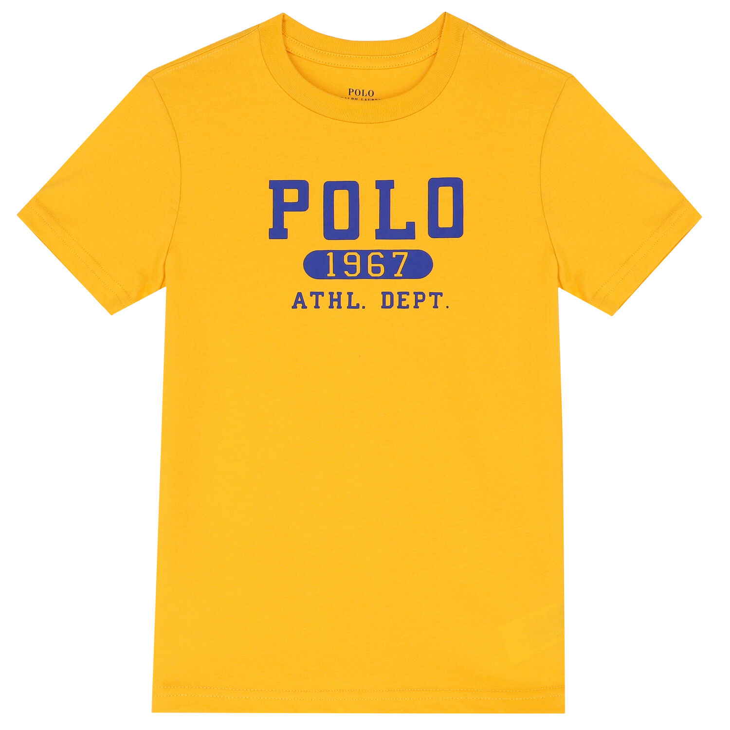 Boys Yellow Logo T-Shirt, 1, hi-res