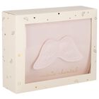 Baby Girls Pink Wings Velour Babygrow, 2, hi-res