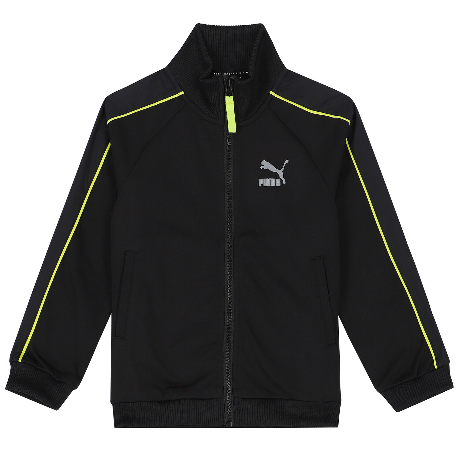 Boys Black Logo Jacket, 1, hi-res image number null