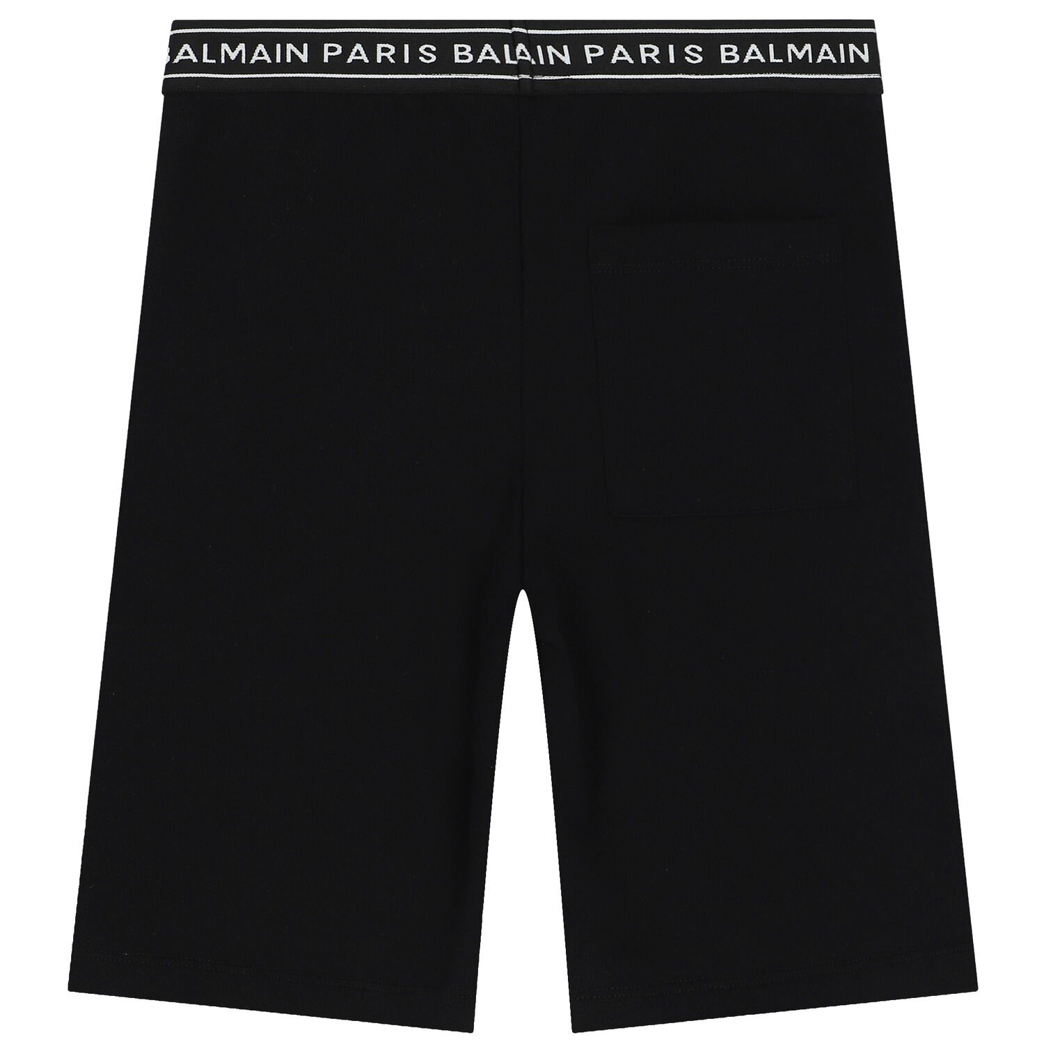 Black Logo Shorts, 1, hi-res