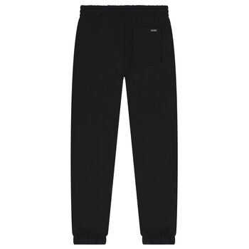 Boys Black Logo Joggers