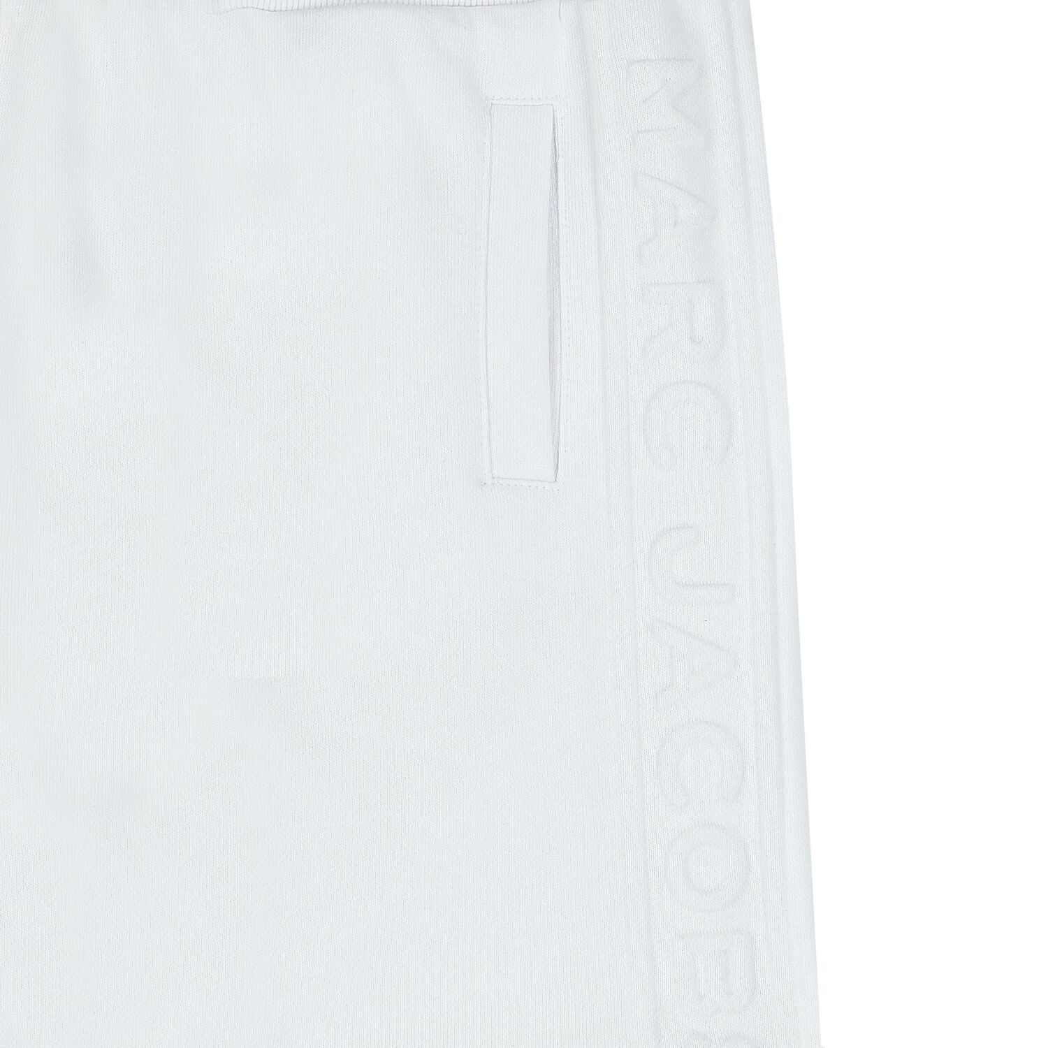 White Logo Bermuda Shorts, 1, hi-res image number null