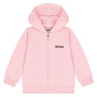 Younger Girls Pink Teddy Bear Logo Tracksuit, 3, hi-res