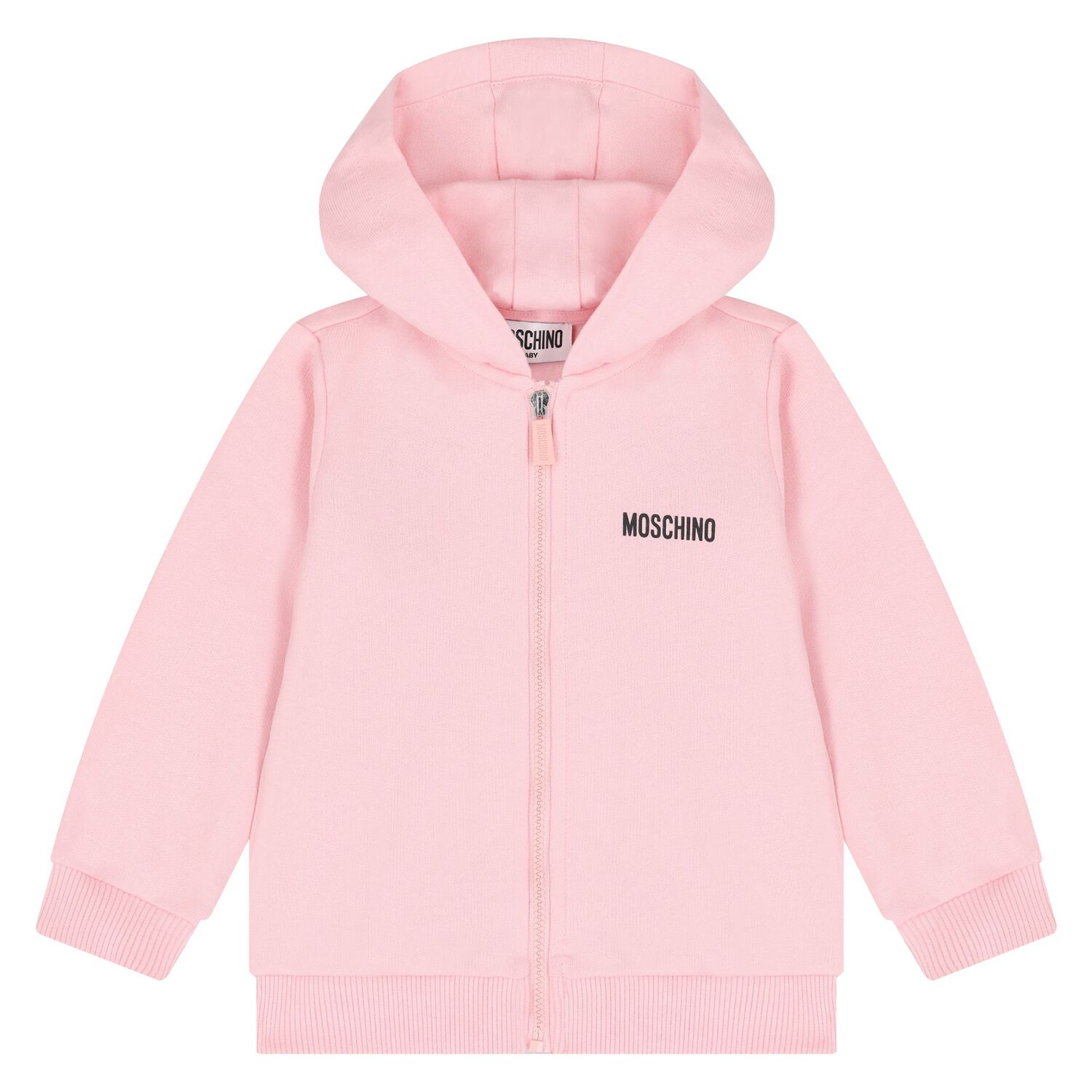 Younger Girls Pink Teddy Bear Logo Tracksuit, 3, hi-res