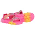 Girls Pink Sandals, 1, hi-res