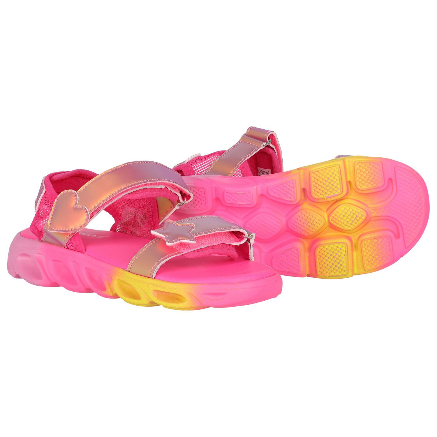Girls Pink Sandals, 1, hi-res image number null
