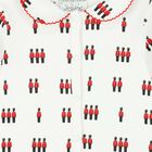 Baby White Printed Babygrow, 1, hi-res