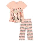 Girls Pink & Ivory Leggings Set, 1, hi-res