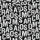 Boys Black & White Logo Shirt, 1, hi-res