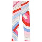 Girls Multi-Coloured Iride Leggings, 2, hi-res