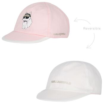 Baby Girls Pink Choupette Cap