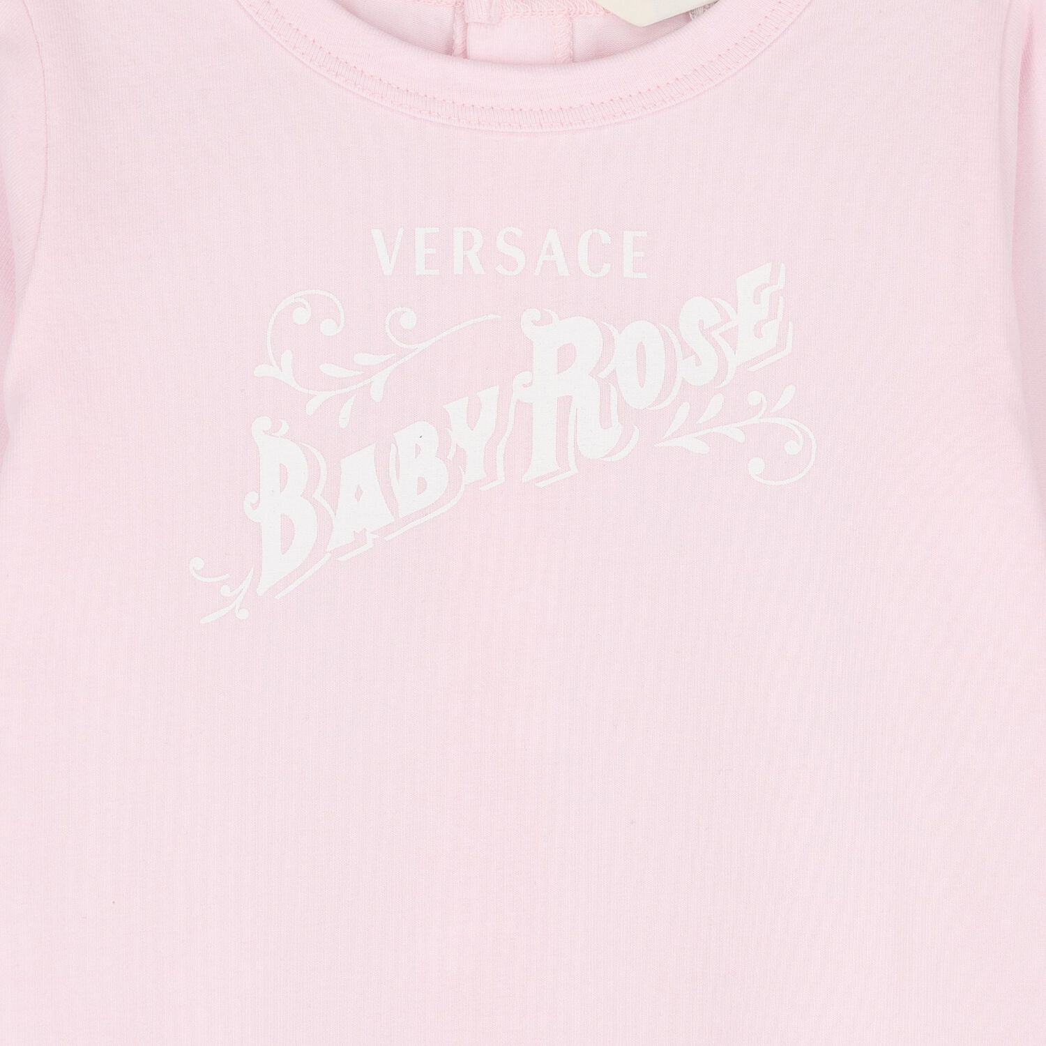 Baby Girls Pink Logo Babygrow Gift Set, 1, hi-res